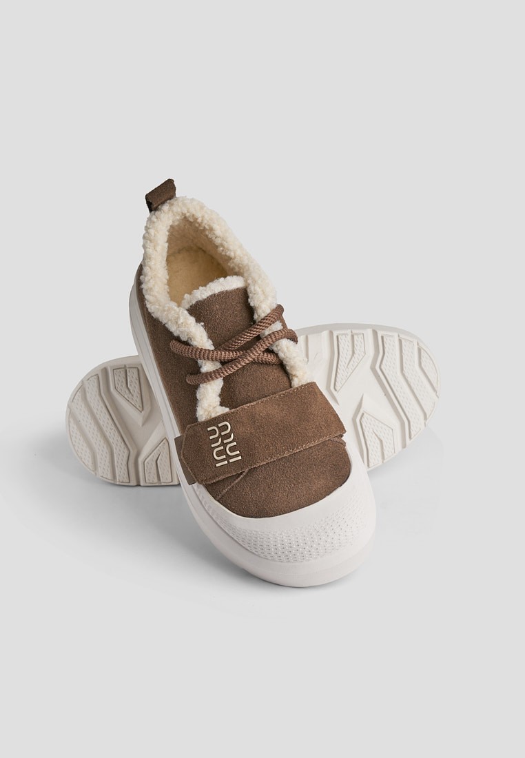 Кеди з хутром жіночі shoeslovers.com.ua