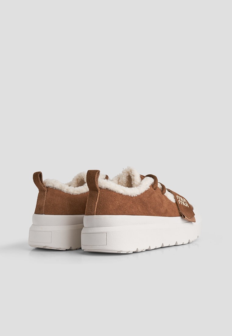 Кеди з хутром жіночі shoeslovers.com.ua