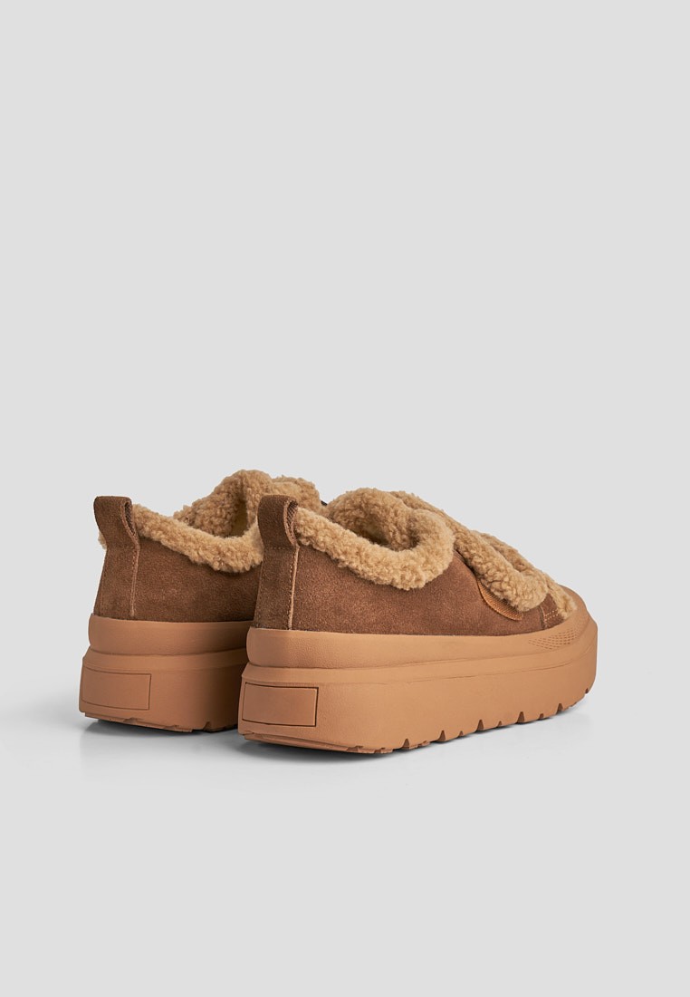 Кеди з хутром жіночі shoeslovers.com.ua