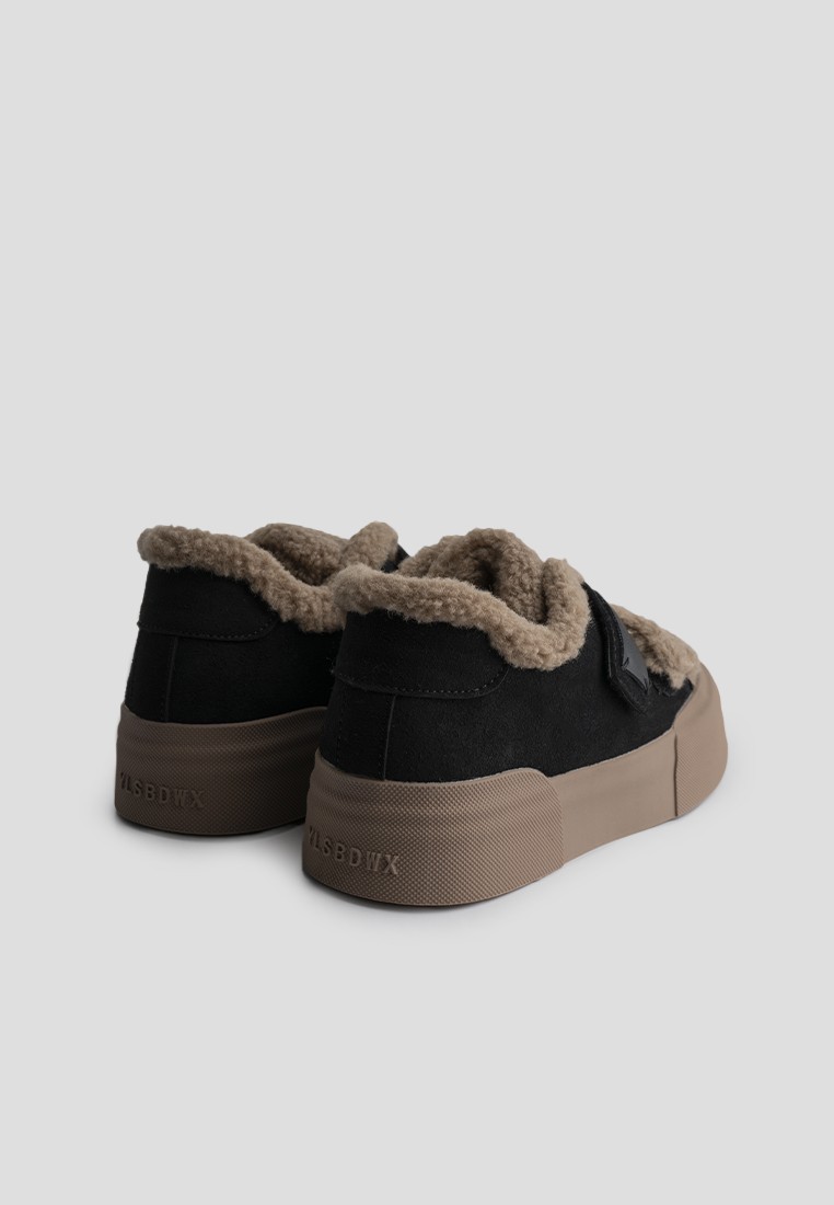 Кеди з хутром жіночі shoeslovers.com.ua