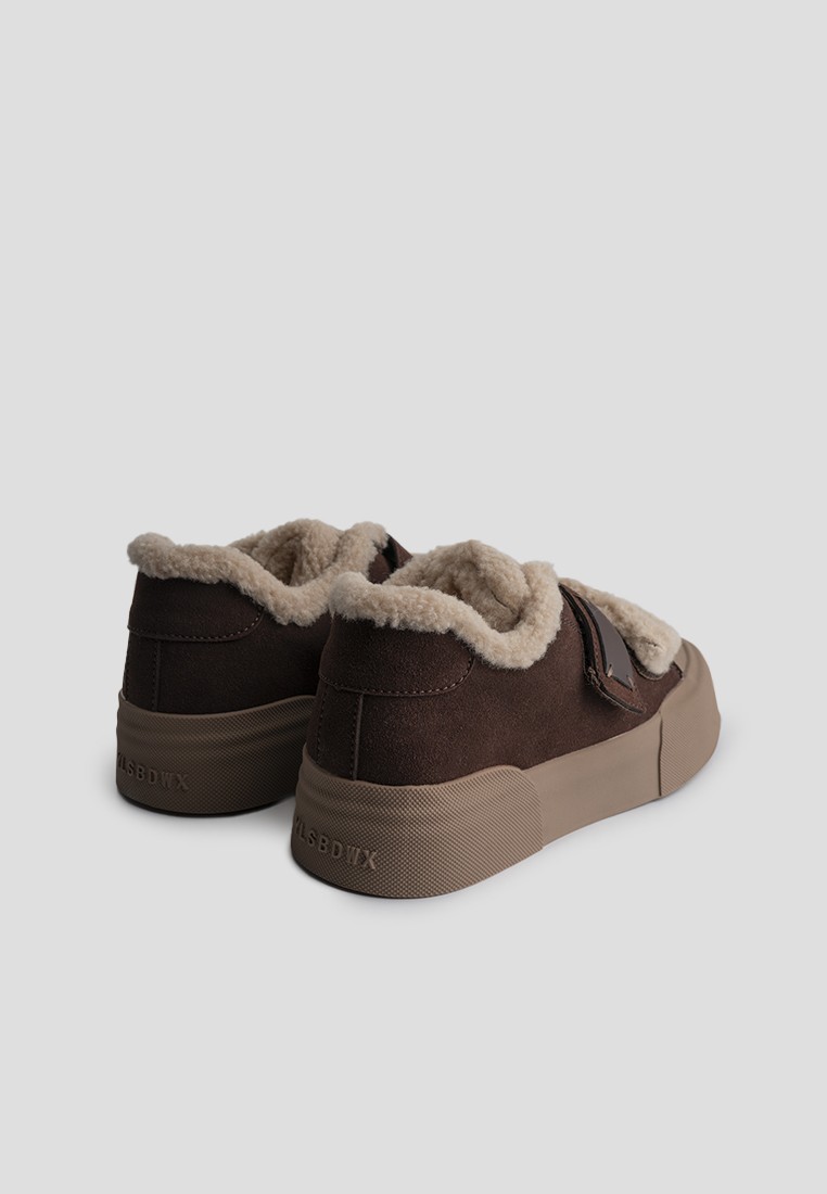 Кеди з хутром жіночі shoeslovers.com.ua