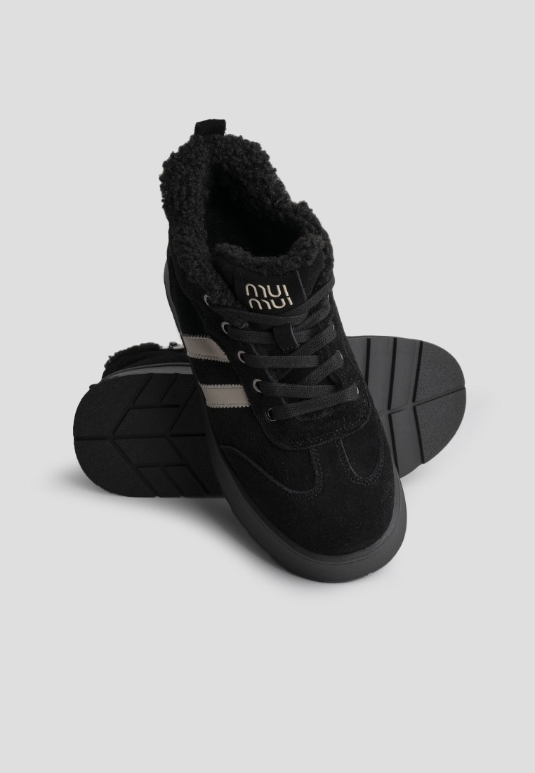 Кеди замшеві жіночі shoeslovers.com.ua