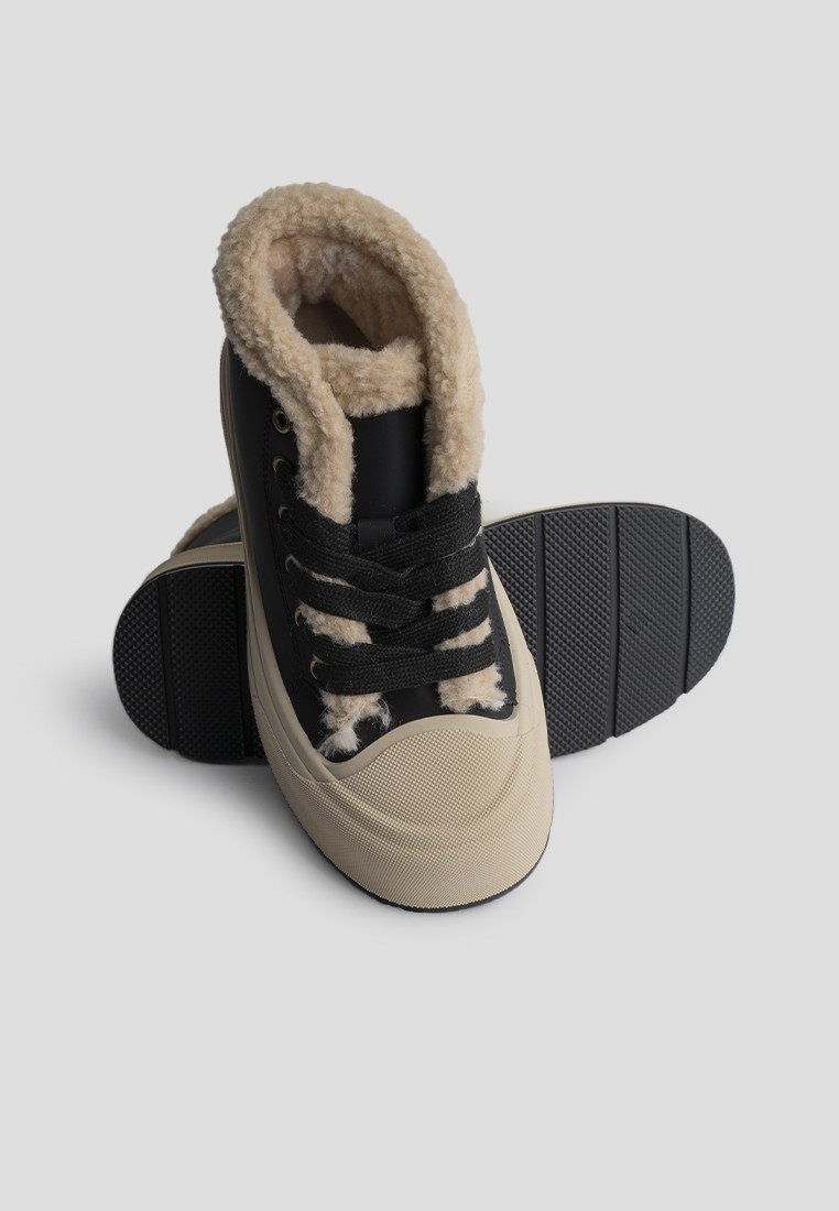 Кеди з хутром жіночі shoeslovers.com.ua