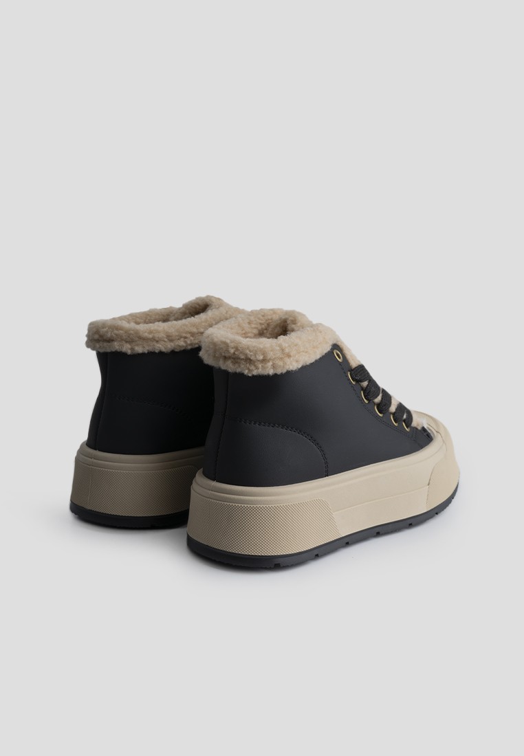 Кеди з хутром жіночі shoeslovers.com.ua