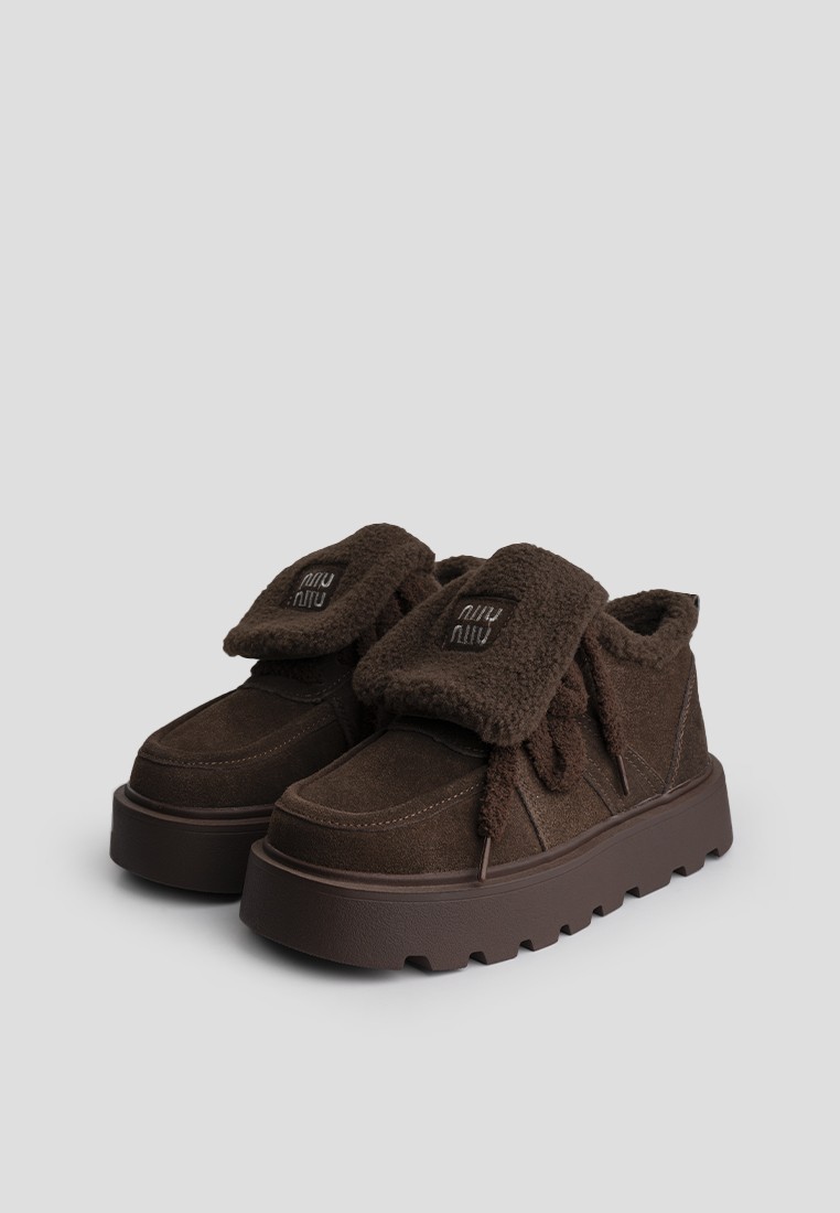 Кеди з хутром жіночі shoeslovers.com.ua