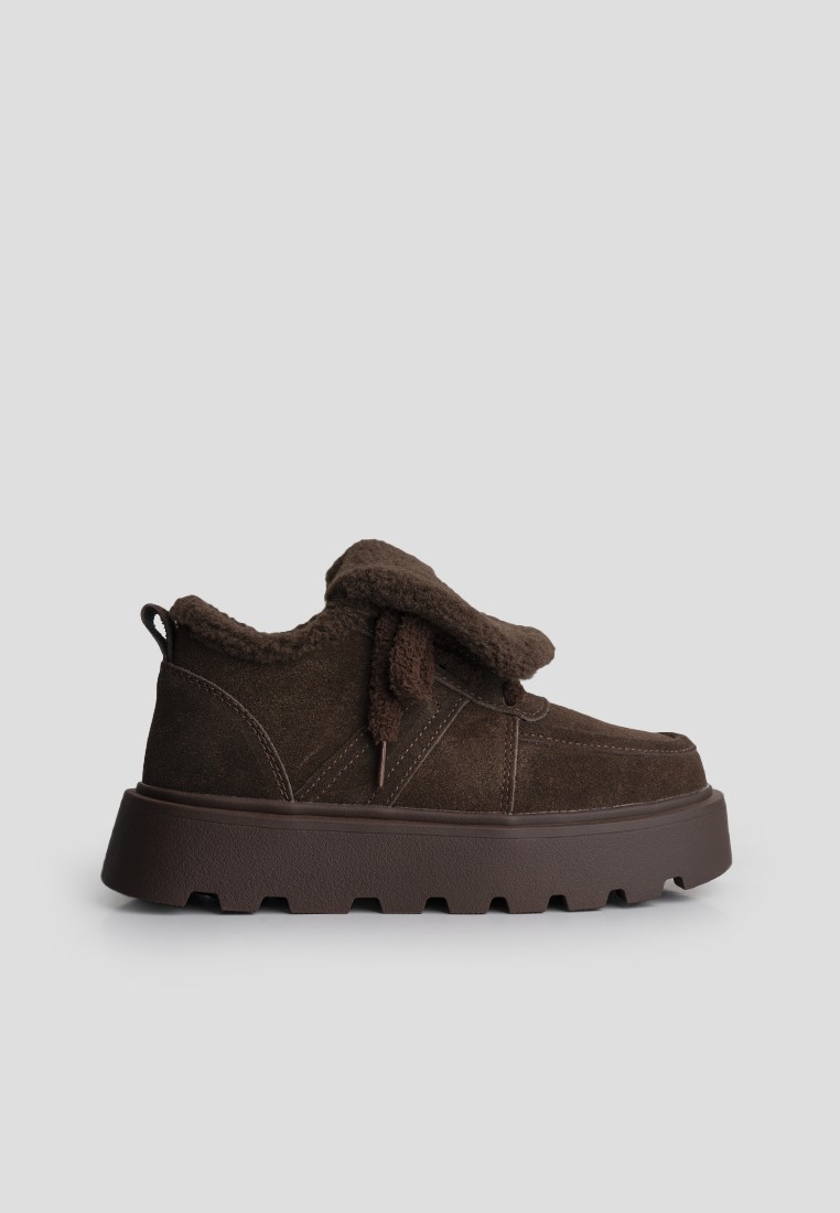 Кеди з хутром жіночі shoeslovers.com.ua