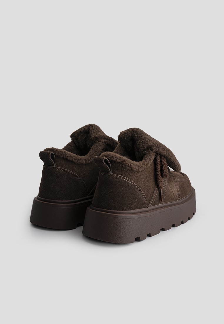 Кеди з хутром жіночі shoeslovers.com.ua