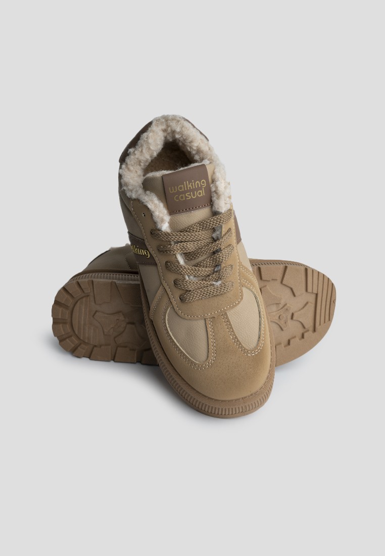 Кеди з хутром жіночі shoeslovers.com.ua