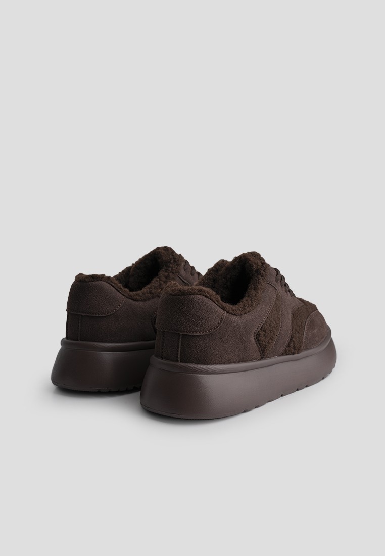 Кеди з хутром жіночі shoeslovers.com.ua