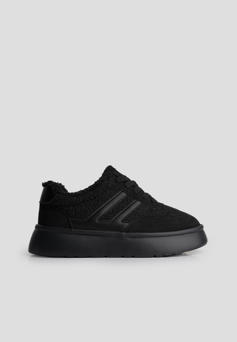 Кеди з хутром жіночі shoeslovers.com.ua