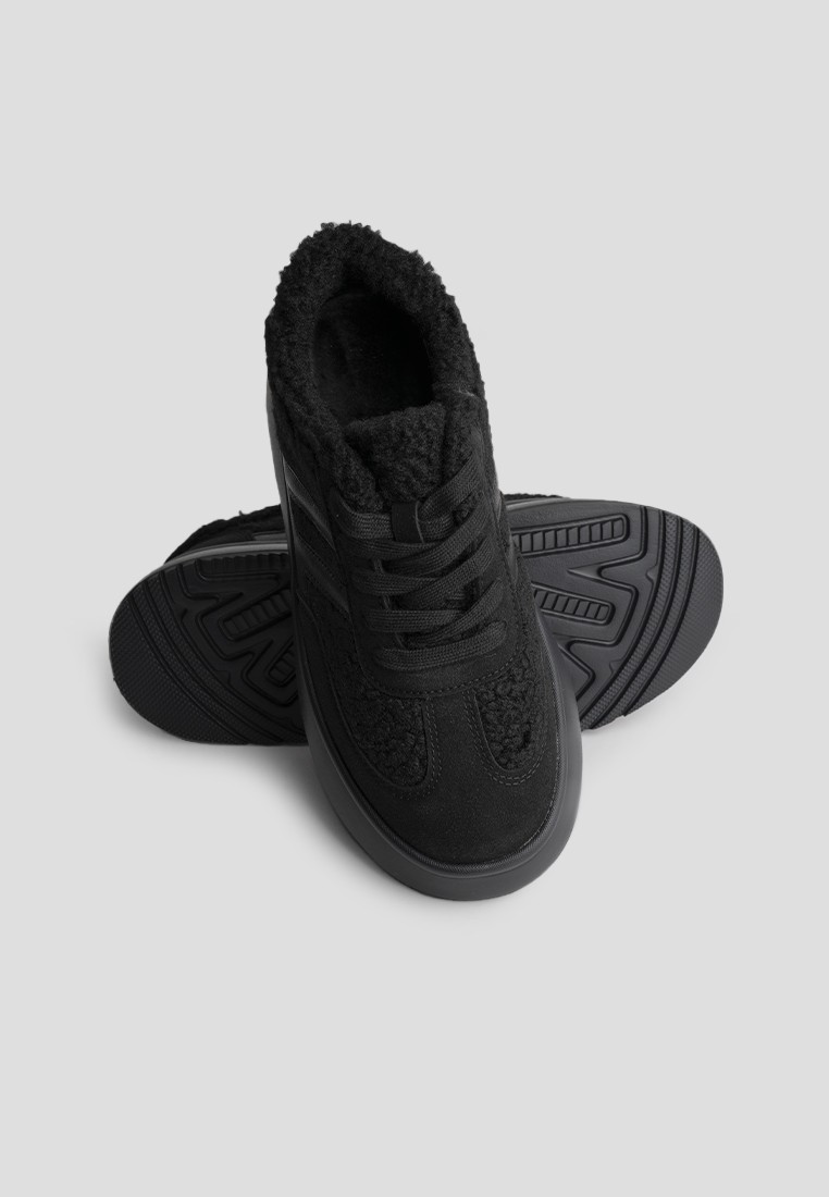 Кеди з хутром жіночі shoeslovers.com.ua