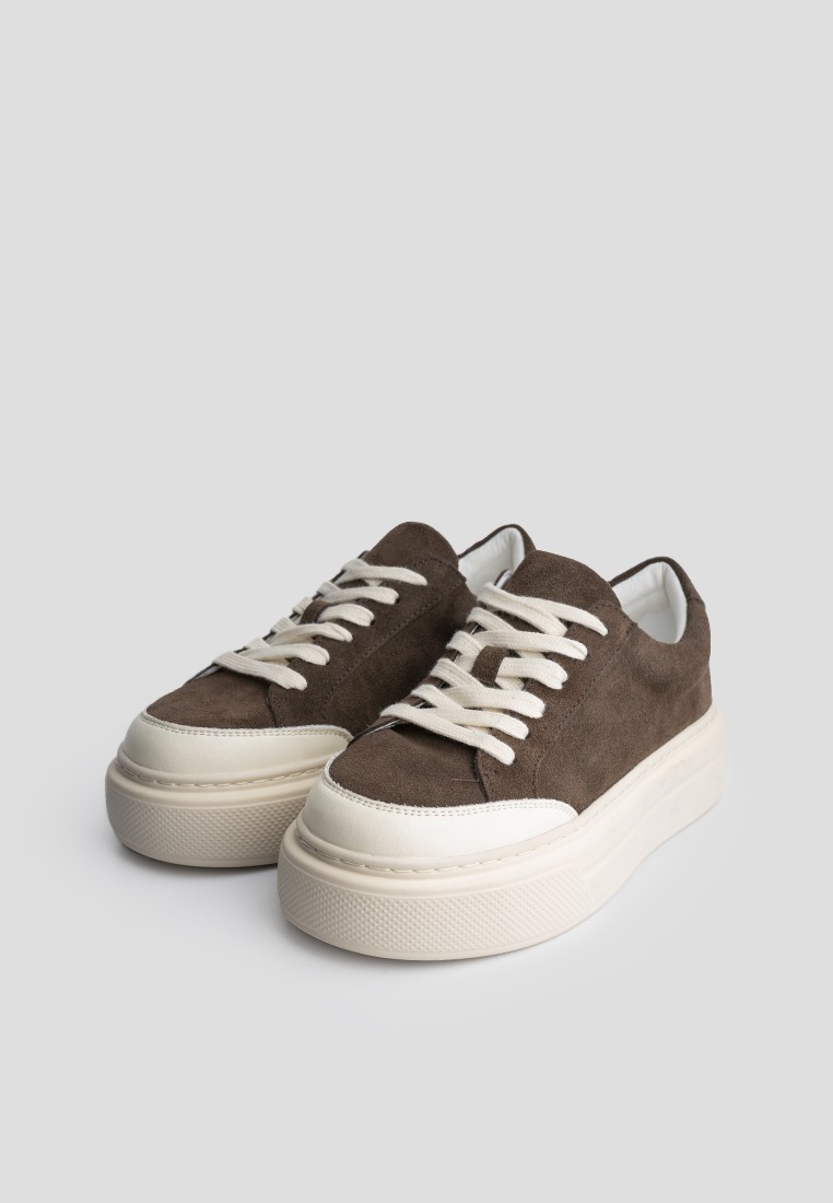 Кеди замшеві жіночі shoeslovers.com.ua