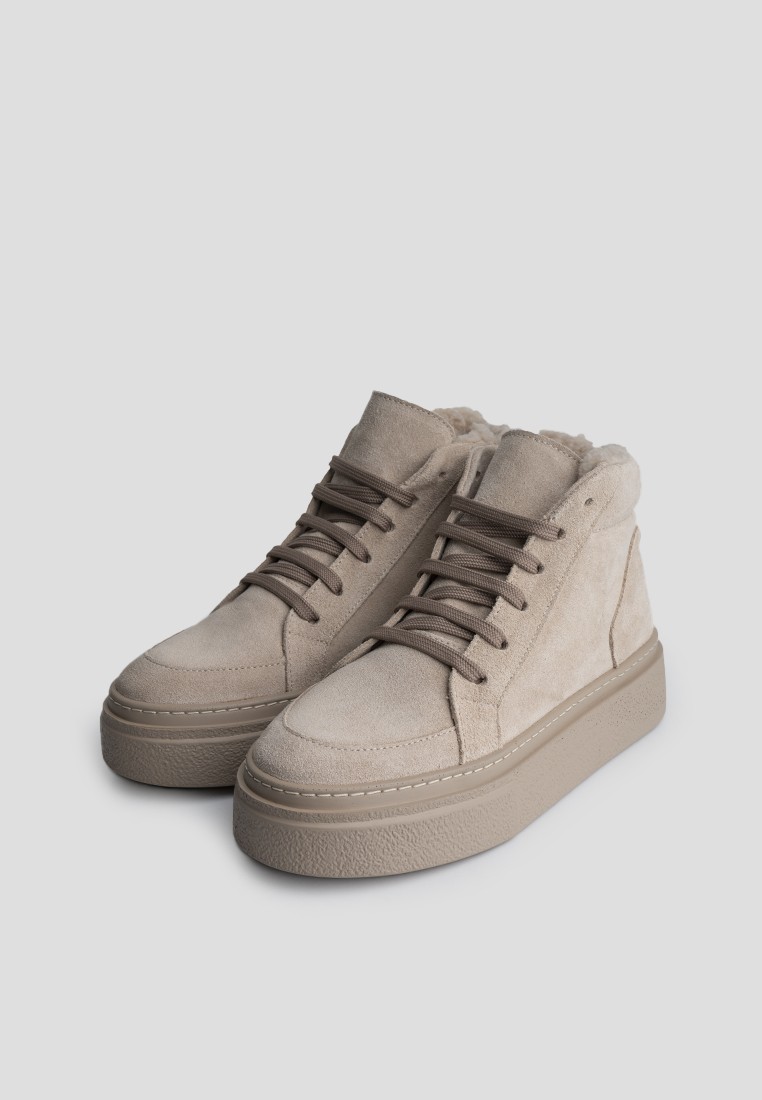 Черевики замшеві жіночі shoeslovers.com.ua