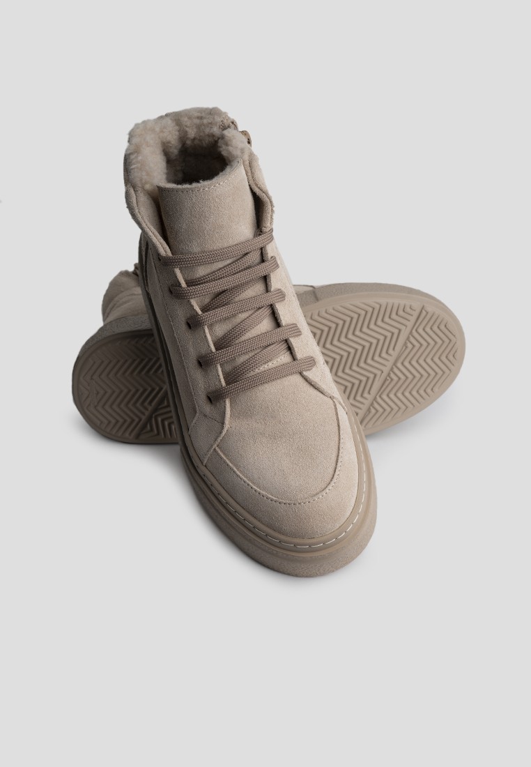 Черевики замшеві жіночі shoeslovers.com.ua