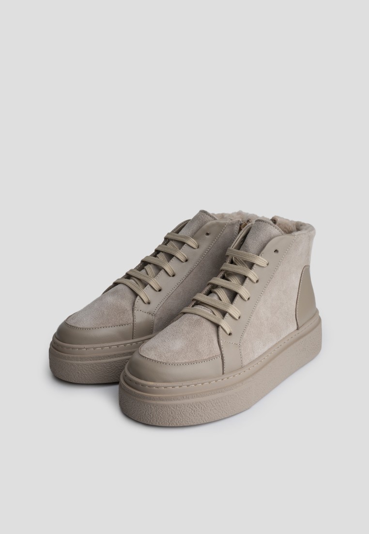 Черевики замшеві жіночі shoeslovers.com.ua