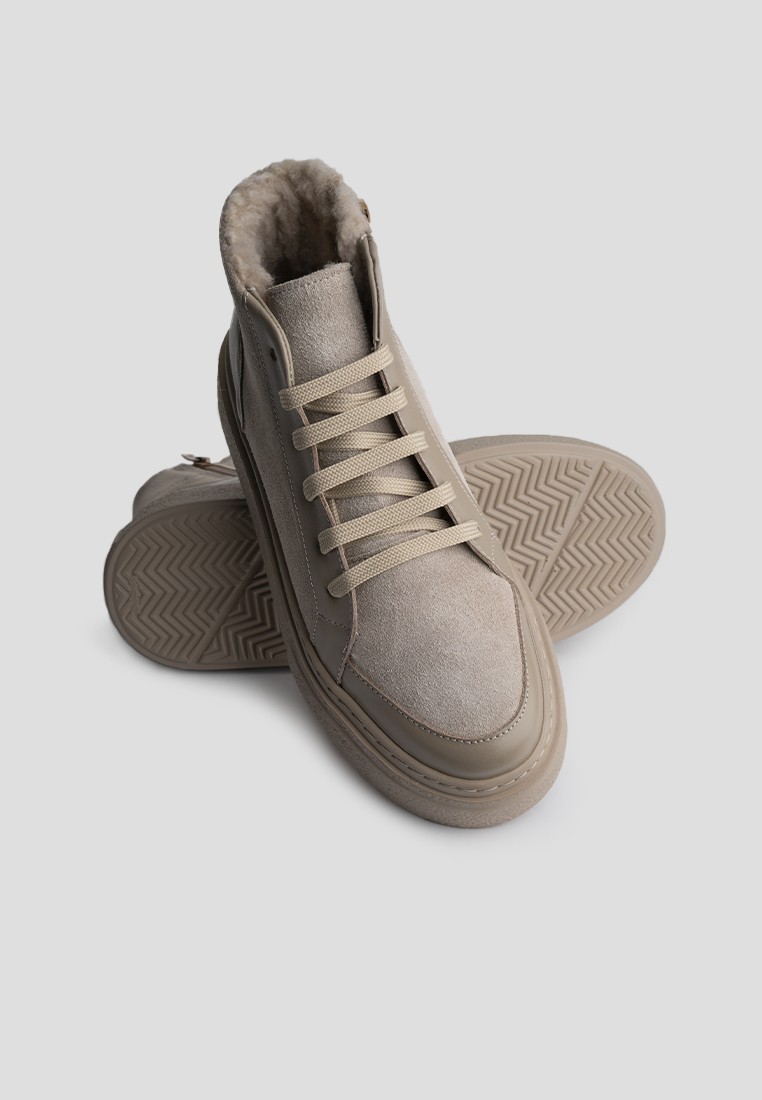 Черевики замшеві жіночі shoeslovers.com.ua