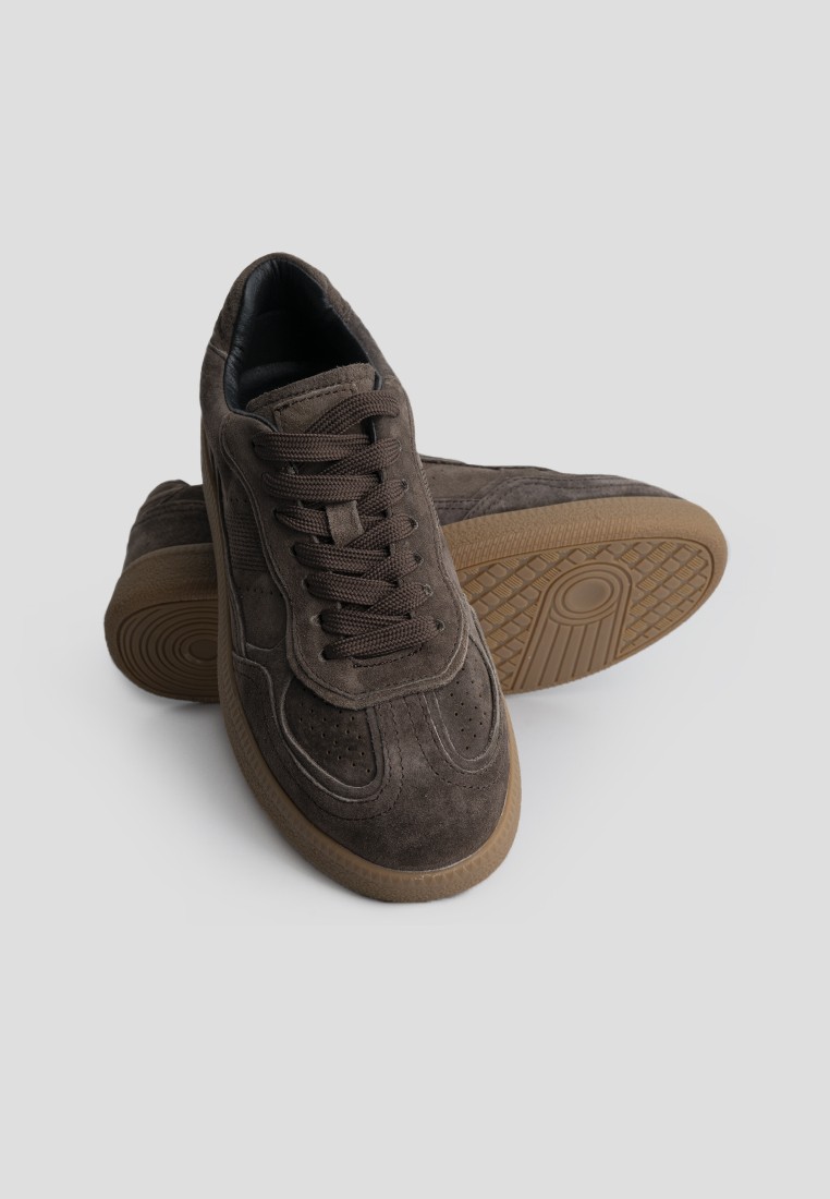 Кеди замшеві жіночі shoeslovers.com.ua