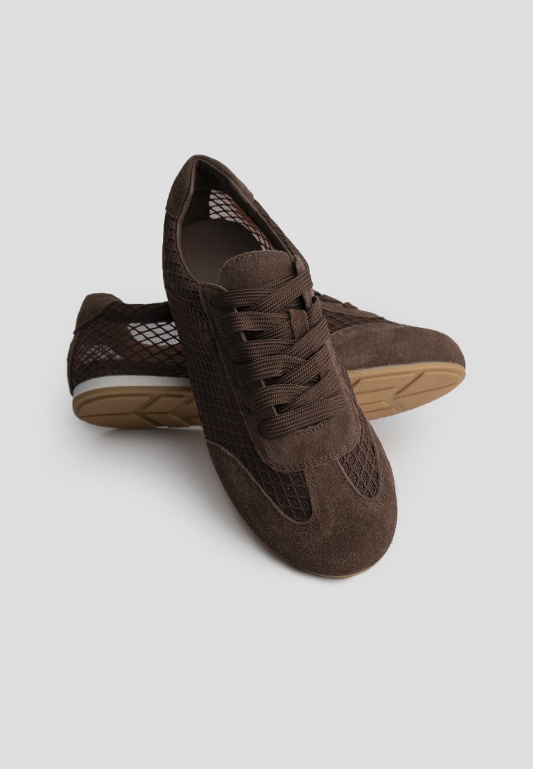 Кеди замшеві жіночі shoeslovers.com.ua