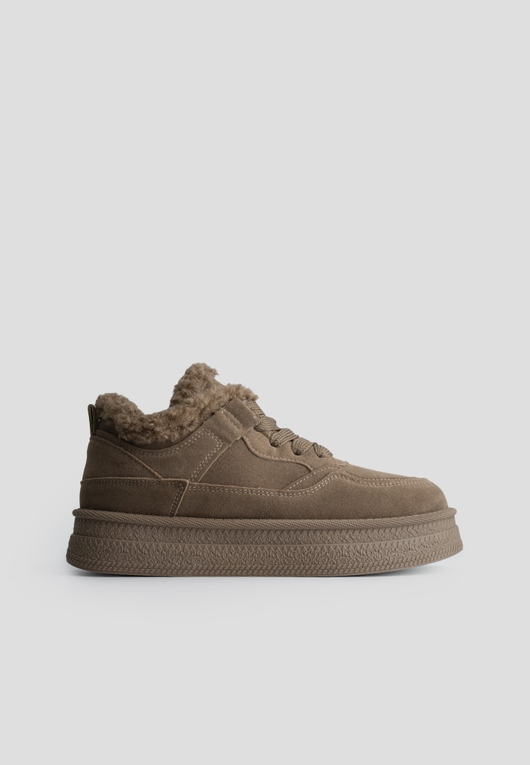 Кеди зимові жіночі shoeslovers.com.ua
