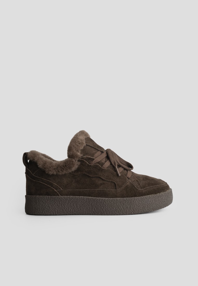 Кеди зимові жіночі shoeslovers.com.ua