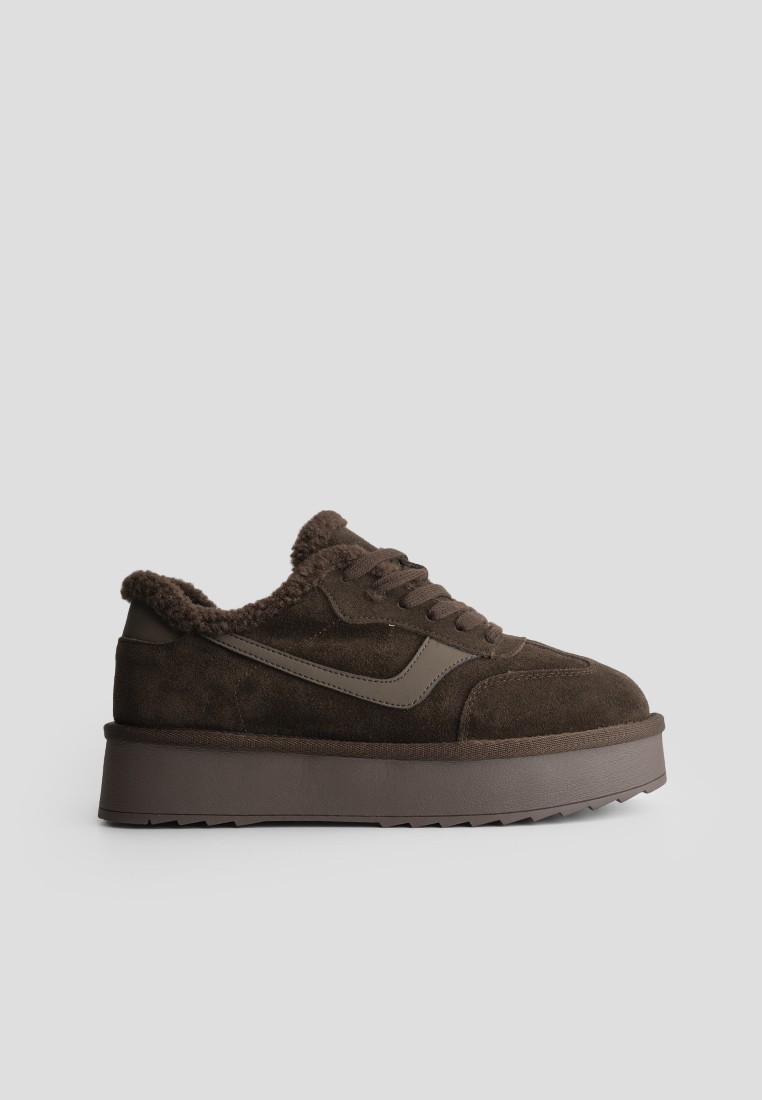 Кеди зимові жіночі shoeslovers.com.ua