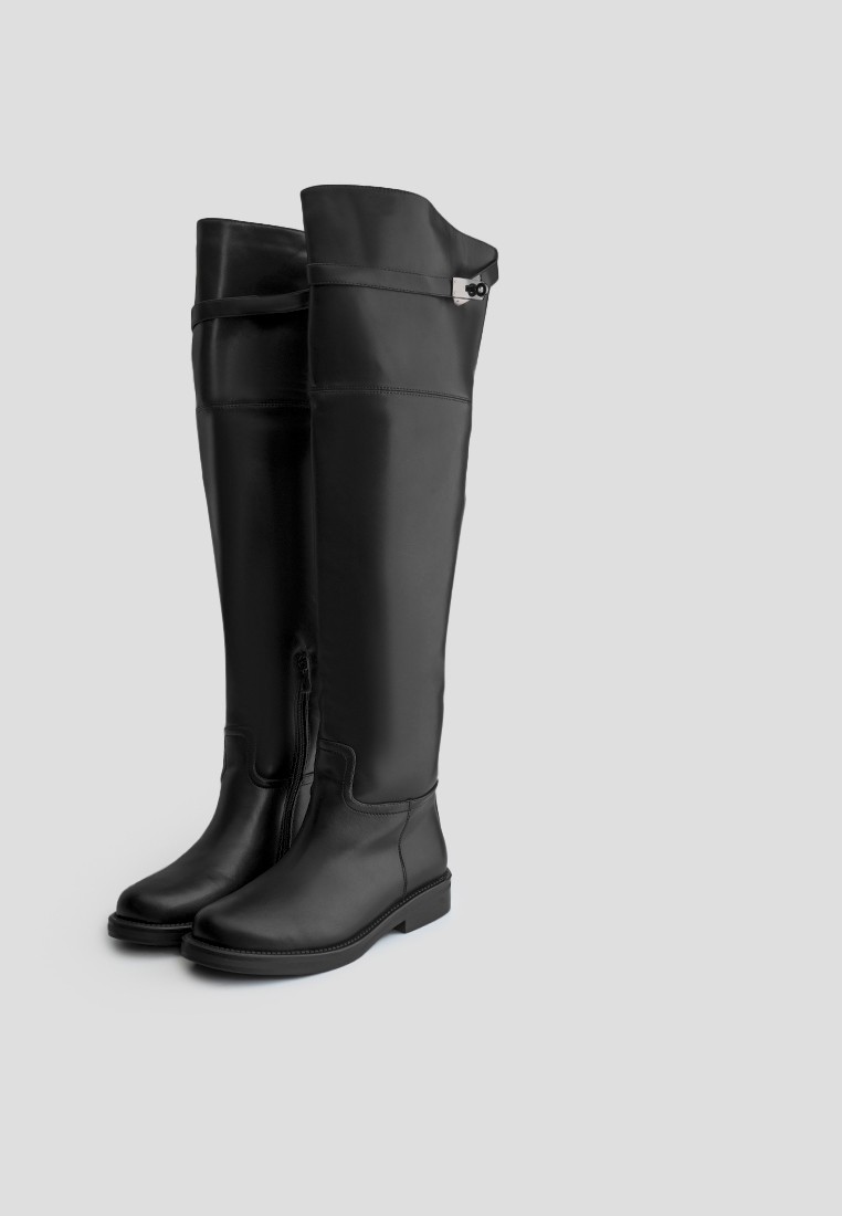 Ботфорти зимові жіночі shoeslovers.com.ua