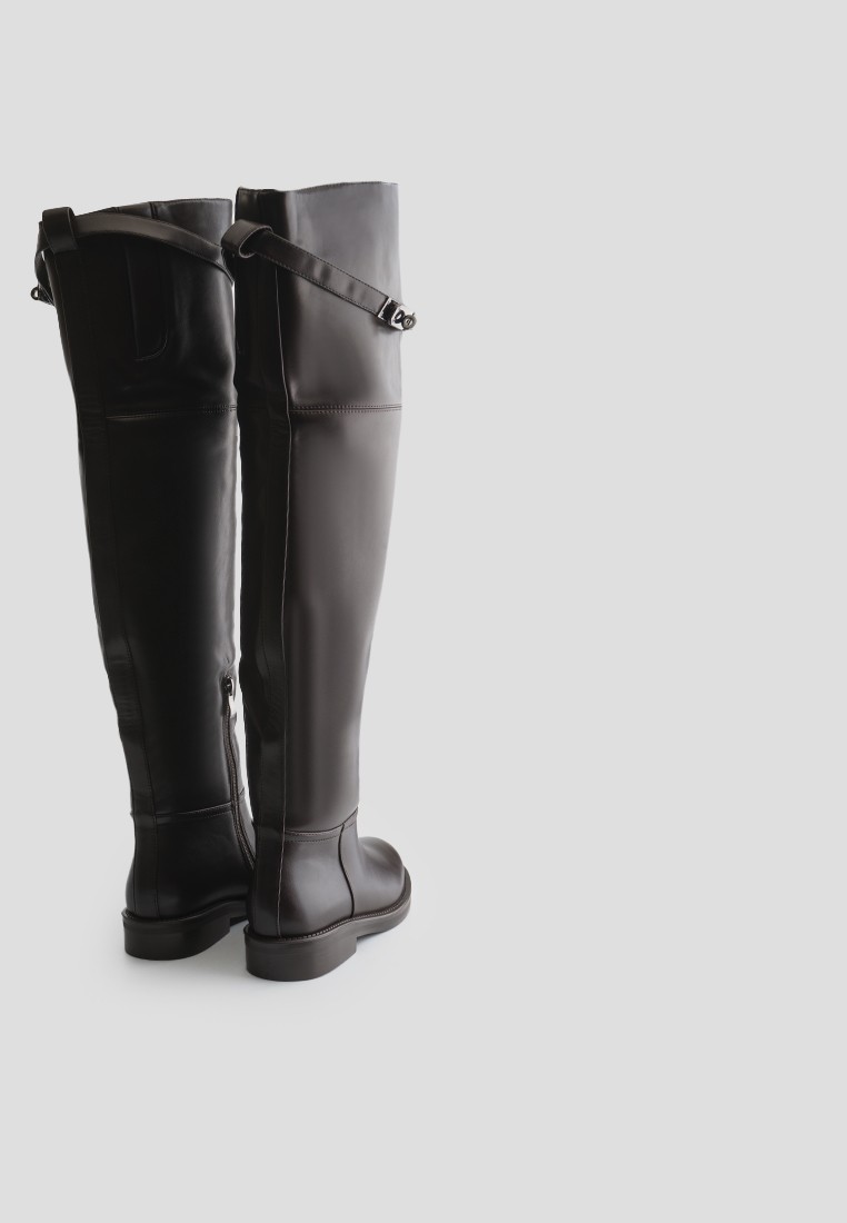 Ботфорти зимові жіночі shoeslovers.com.ua