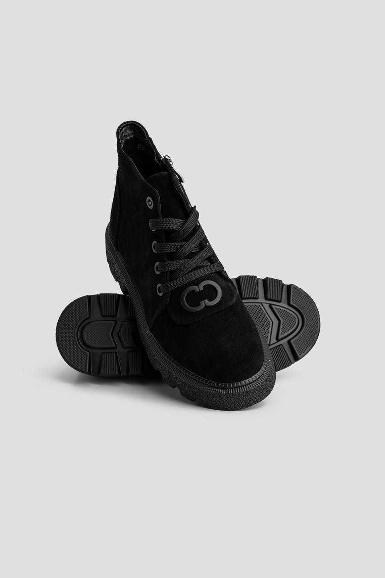 Черевики замшеві жіночі shoeslovers.com.ua