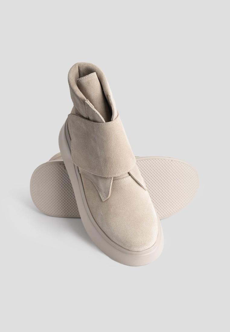 Черевики замшеві жіночі shoeslovers.com.ua