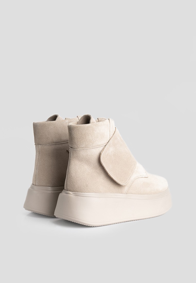 Черевики замшеві жіночі shoeslovers.com.ua