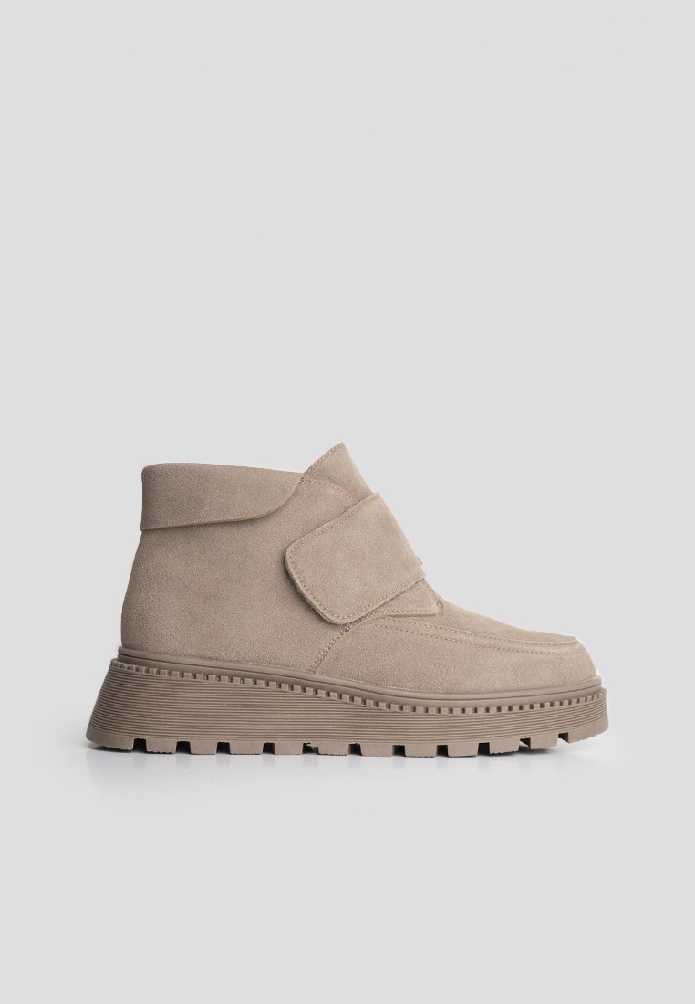 Черевики замшеві жіночі shoeslovers.com.ua