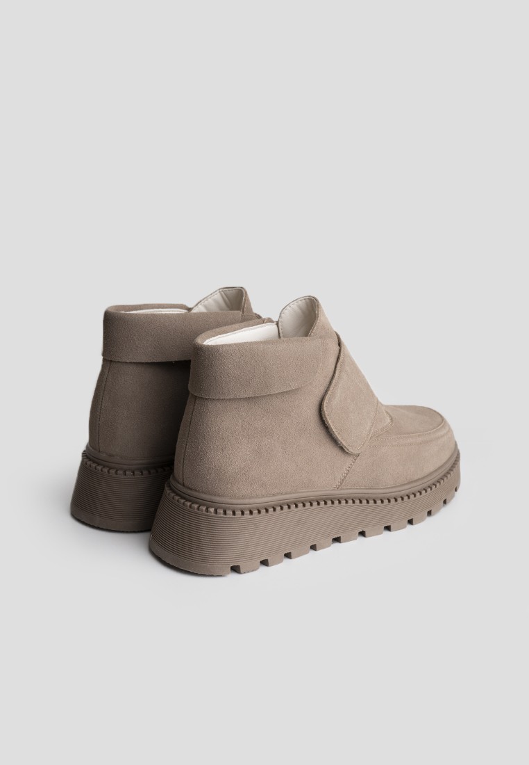 Черевики замшеві жіночі shoeslovers.com.ua