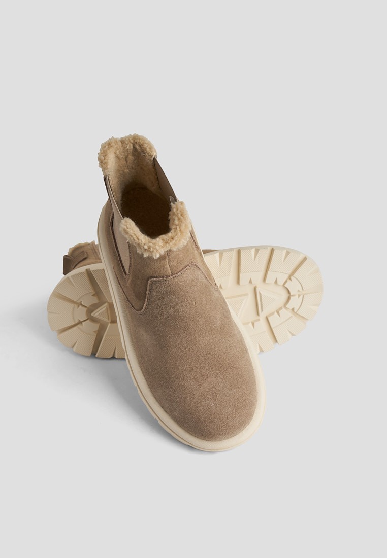 Черевики замшеві жіночі shoeslovers.com.ua