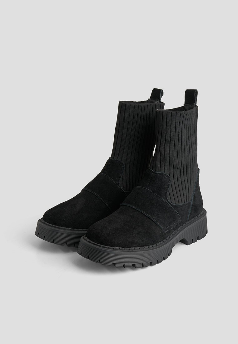 Черевики замшеві жіночі shoeslovers.com.ua