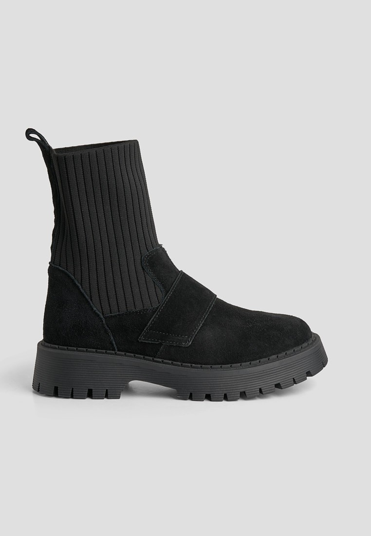 Черевики замшеві жіночі shoeslovers.com.ua