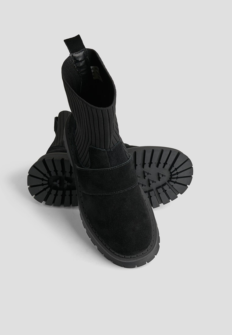 Черевики замшеві жіночі shoeslovers.com.ua