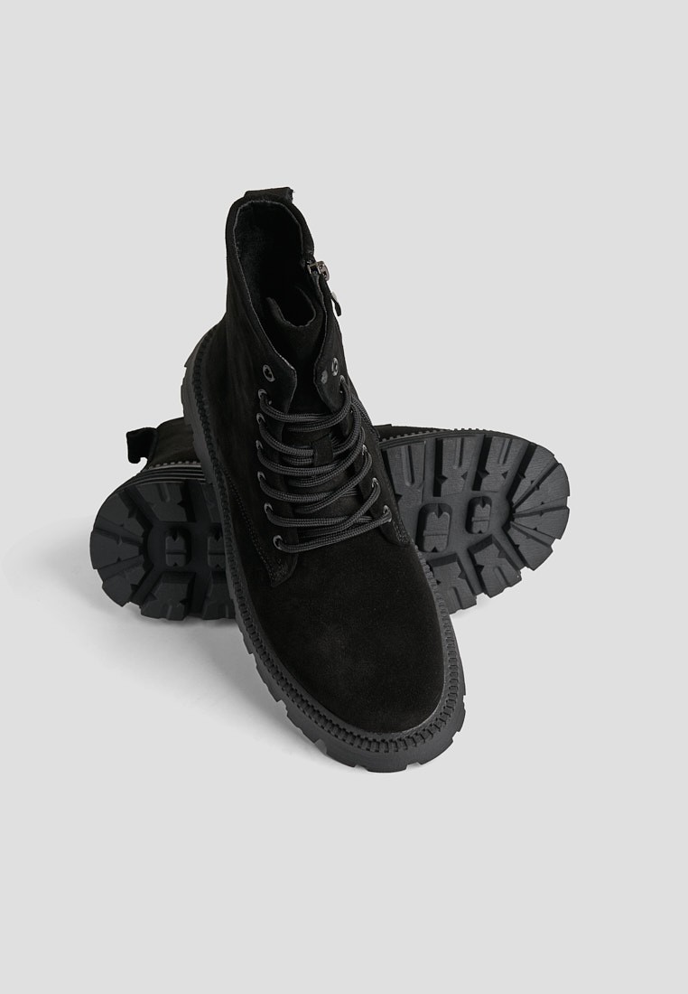 Черевики замшеві жіночі shoeslovers.com.ua