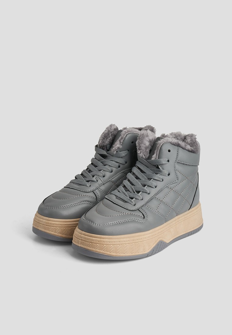 Черевики з хутром жіночі shoeslovers.com.ua