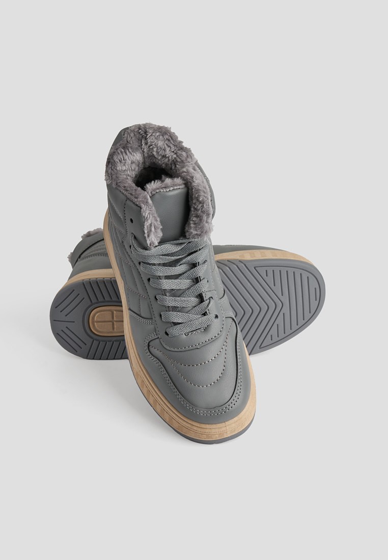 Черевики з хутром жіночі shoeslovers.com.ua