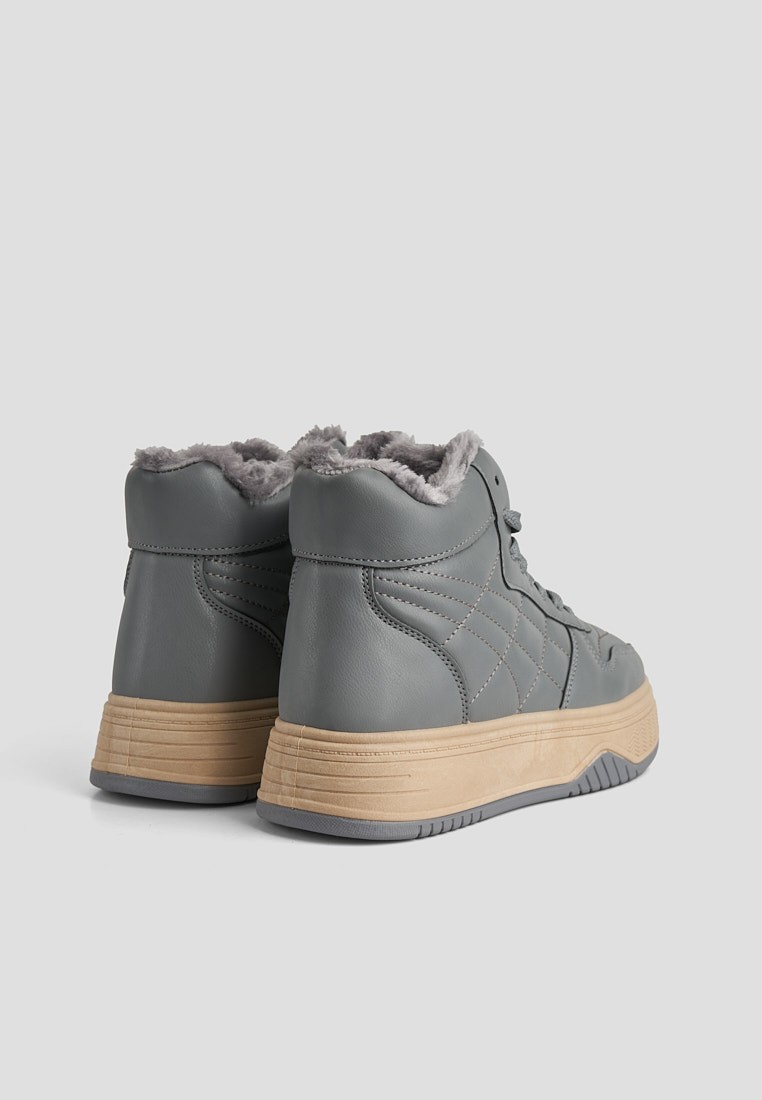 Черевики з хутром жіночі shoeslovers.com.ua