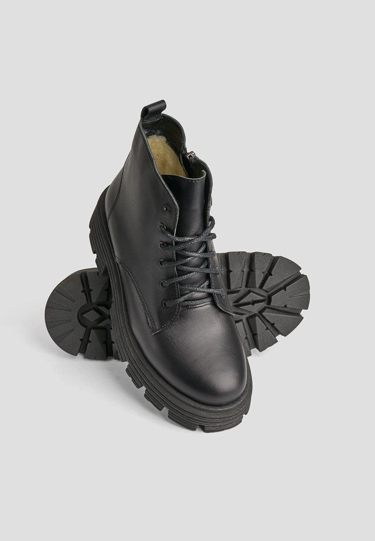 Черевики шкіряні жіночі shoeslovers.com.ua