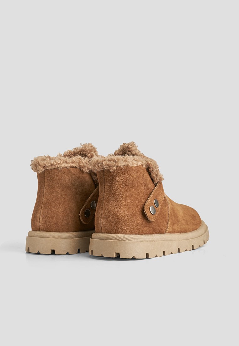 Черевики замшеві жіночі shoeslovers.com.ua