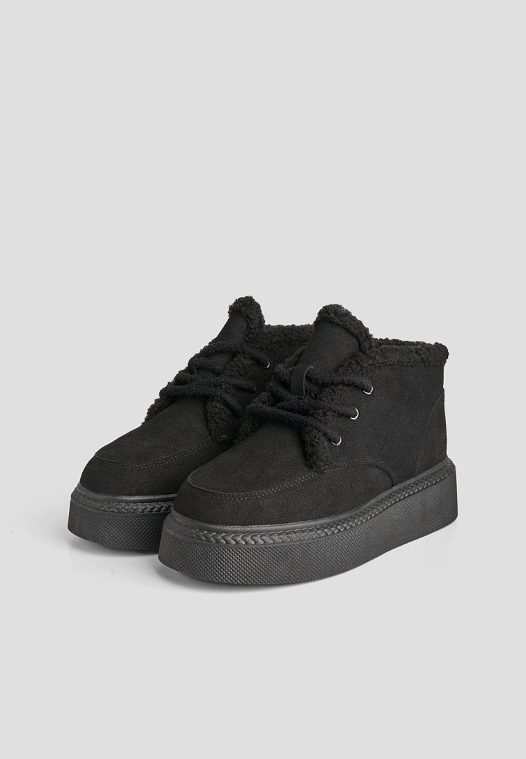 Черевики замшеві жіночі shoeslovers.com.ua