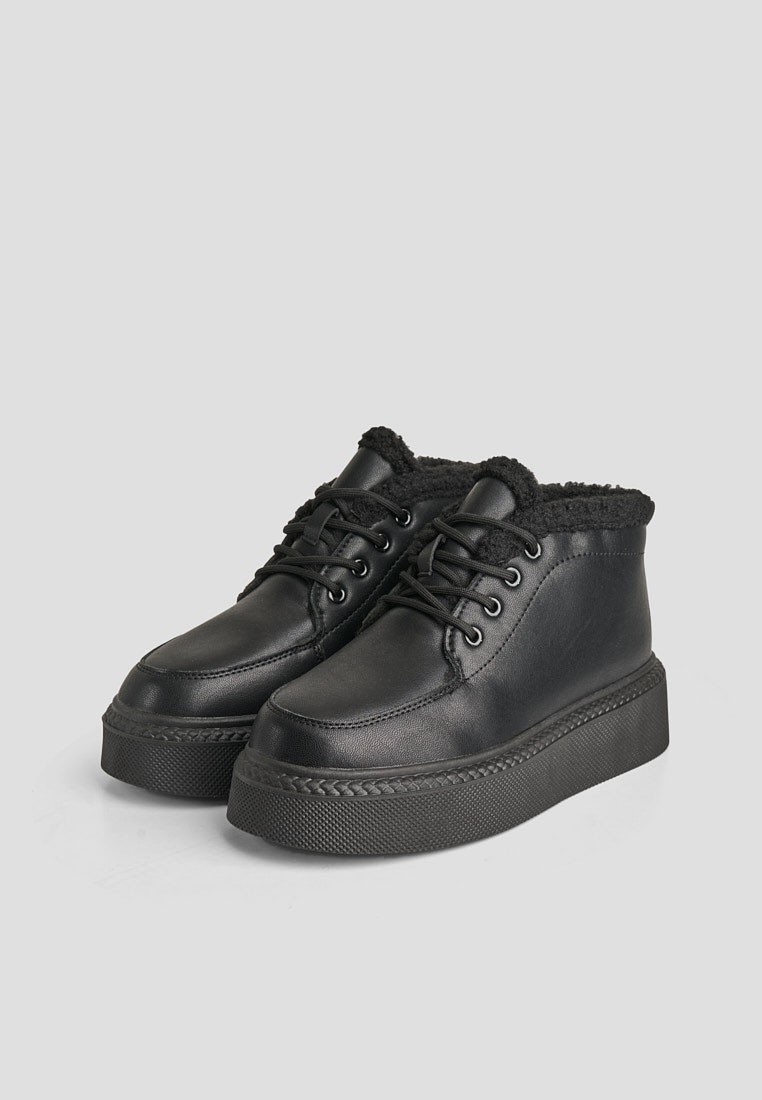 Черевики шкіряні жіночі shoeslovers.com.ua