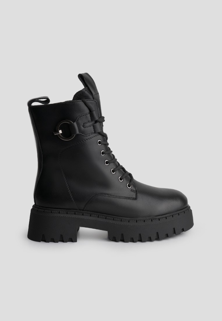 Черевики шкіряні жіночі shoeslovers.com.ua