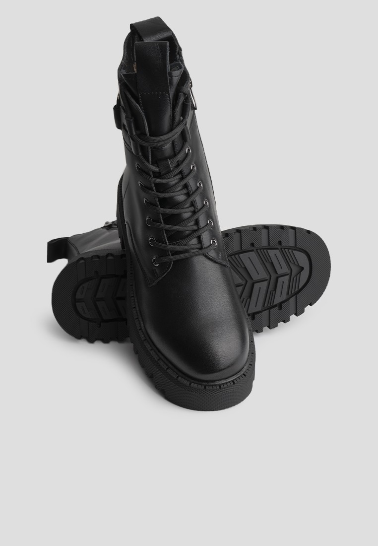 Черевики шкіряні жіночі shoeslovers.com.ua