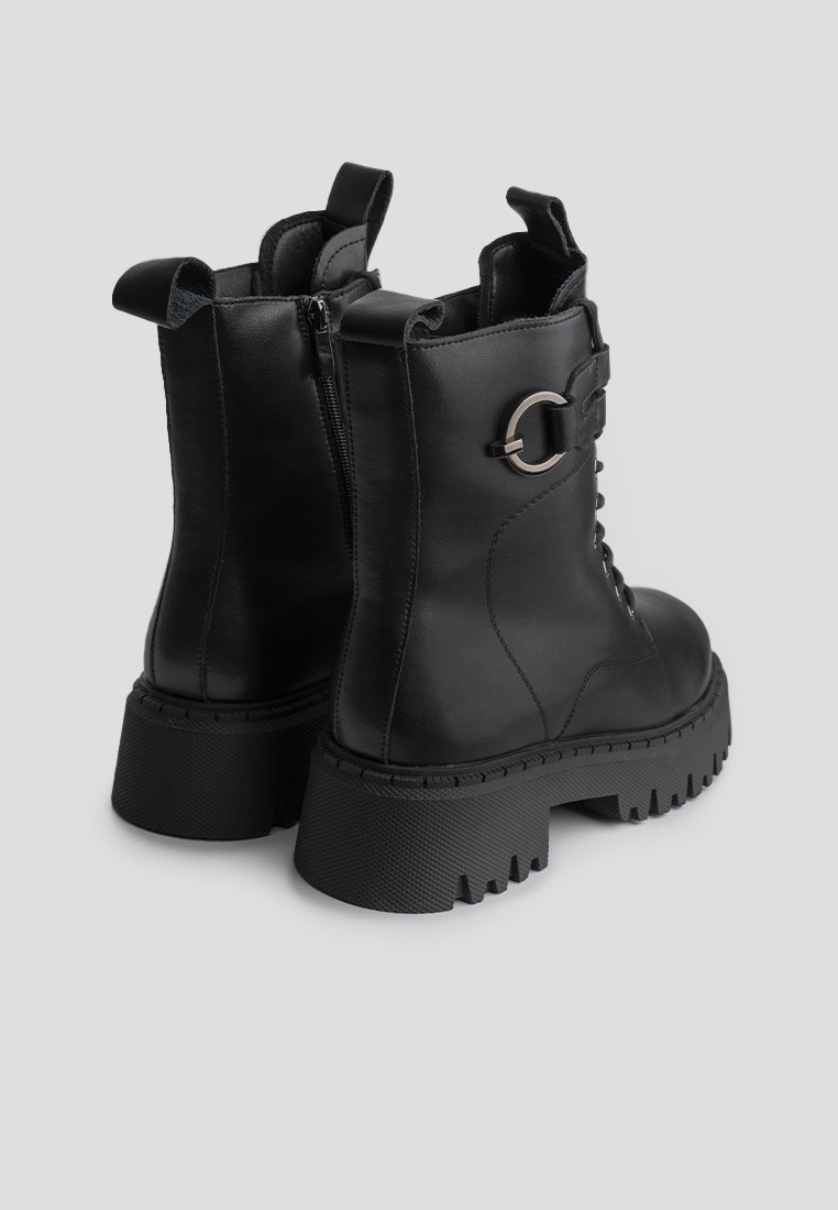 Черевики шкіряні жіночі shoeslovers.com.ua