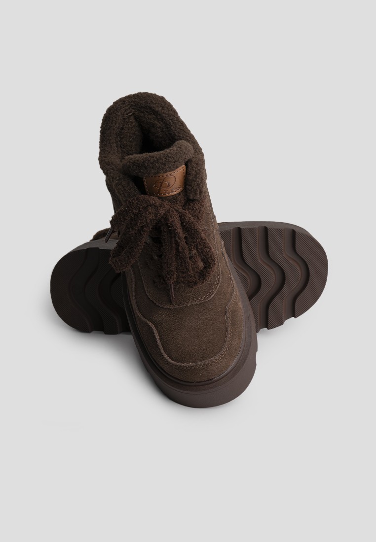 Черевики замшеві жіночі shoeslovers.com.ua