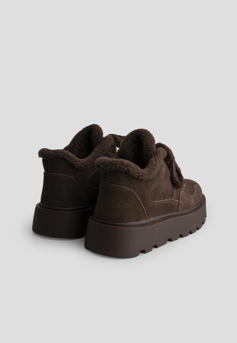 Черевики замшеві жіночі shoeslovers.com.ua