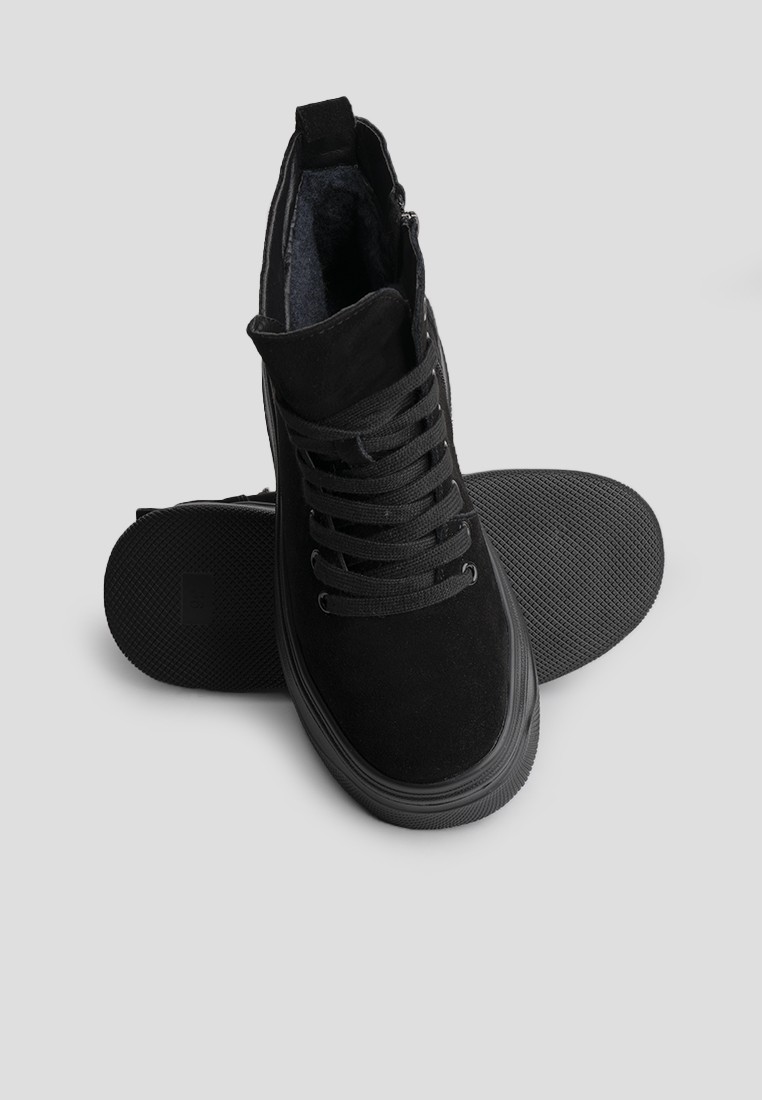 Черевики замшеві жіночі shoeslovers.com.ua